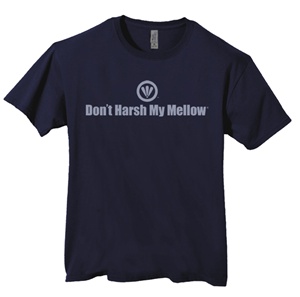 Don't Harsh My Mellow Fitted Men's T-Shirt