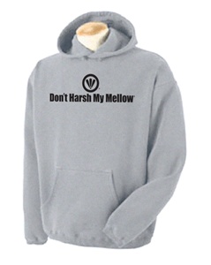 Don't Harsh My Mellow Pigment-Died Hoodie