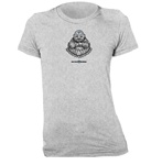 Lotus Buddah Fitted Women's T-Shirt