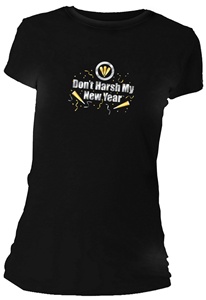 Don't Harsh My New Year Fitted Women's T-Shirt