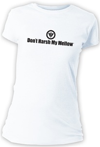 Don't Harsh My Mellow Fitted Women's T-Shirt