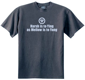 Harsh is to Ying as Mellow Yang Men's Classic Fit Men's T-Shirt
