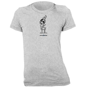 Globe Plant Fitted Women's T-Shirt